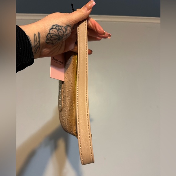 Juicy Couture Tan Shoulder Bag cafe NWT brown rare - Picture 5 of 11